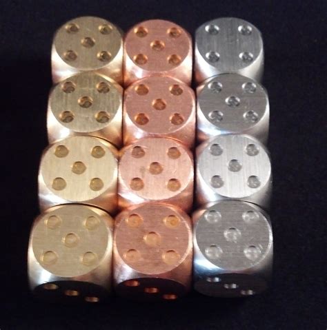 precision metal dice